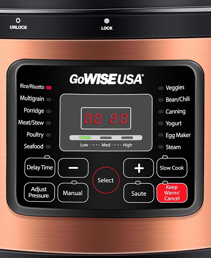 GoWISE USA 10Qt 12in1 Electric Pressure Cooker Macy's