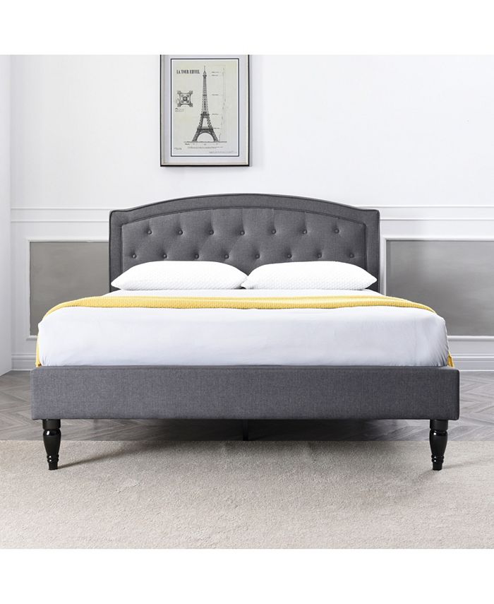 Sleep Trends - Casimiro Platform Bed Collection, Quick Ship