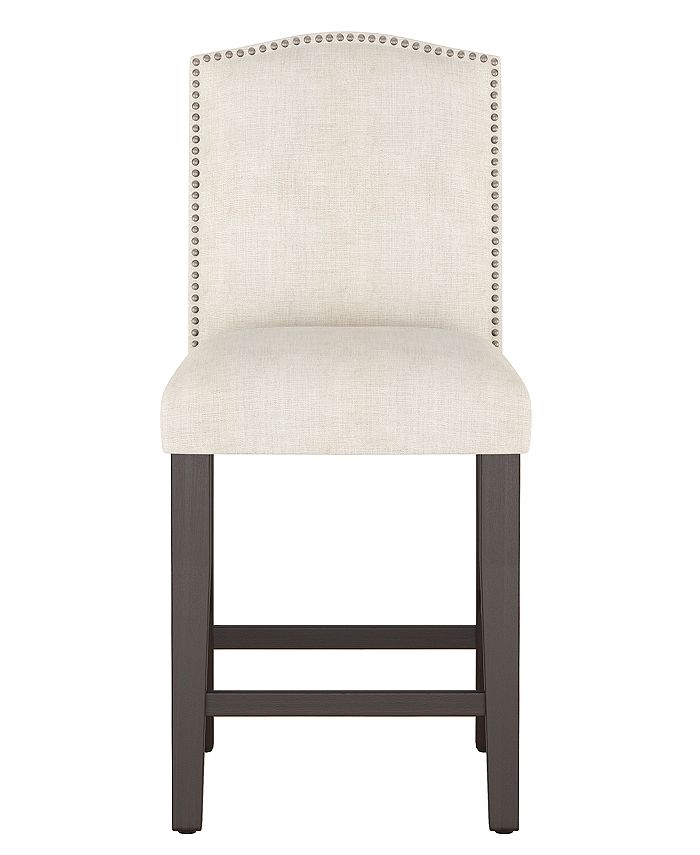 Skyline Callon Nail Button Counter Stool Macy's