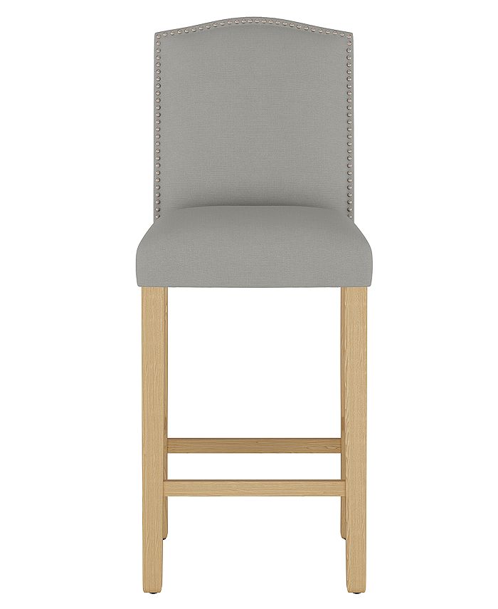 Skyline Callon Nail Button Bar Stool Macy's