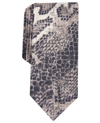 INC International Concepts - Men's Skinny Burmese Python Tie