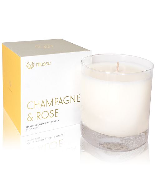 Musee Champagne Rose Hand Poured Soy Candle 8 8 Oz Reviews