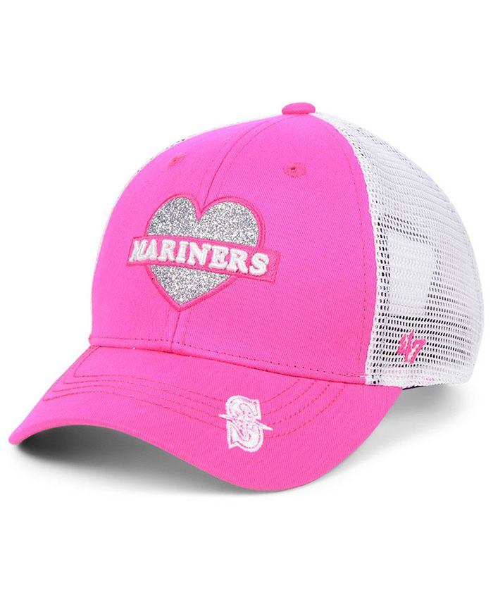 '47 Brand Girls' Seattle Mariners Sweetheart Meshback MVP Cap - Macy's