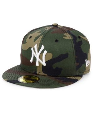 New Era New York Yankees Woodland Basic 59FIFTY Fitted Cap