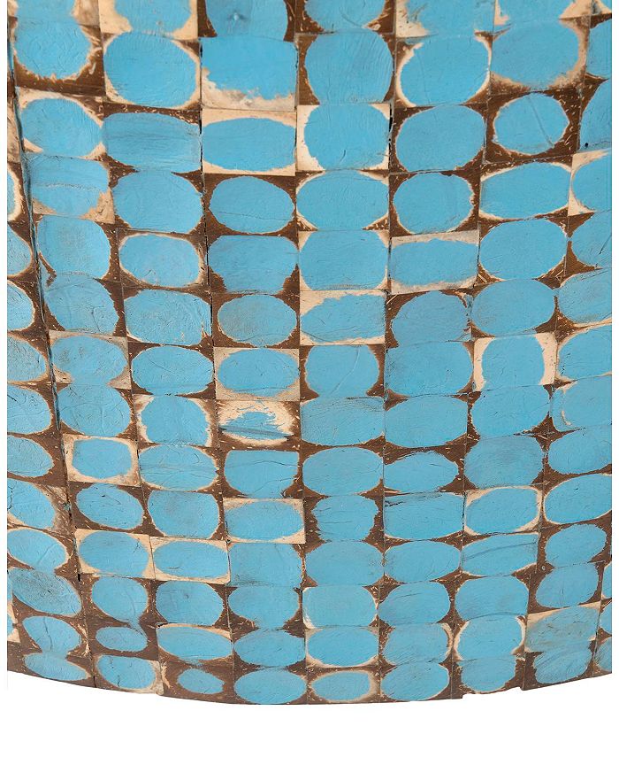 East At Main Cummings Coconut Shell Inlay Coffee Table Macy's