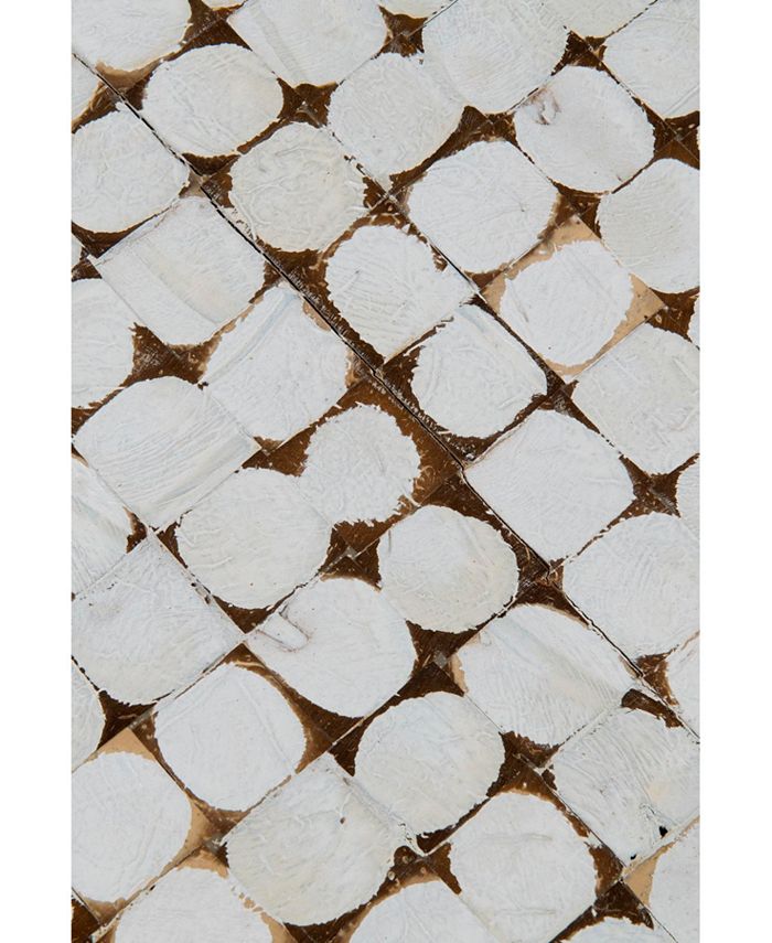 East At Main Dellwood Coconut Shell Inlay Coffee Table Macy's