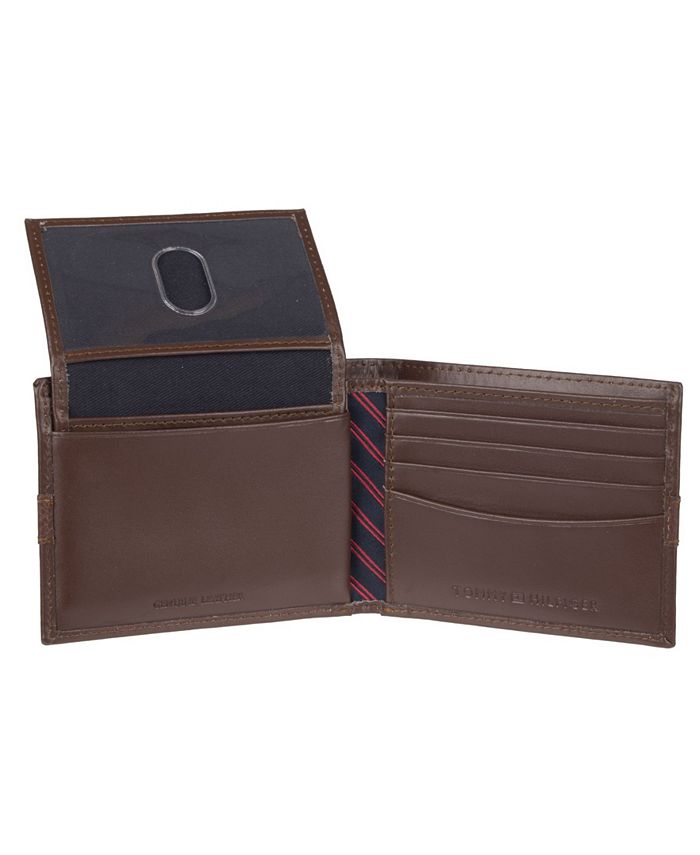 Tommy Hilfiger Men's Premium Leather RFID Passcase Macy's