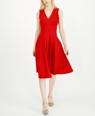 Calvin Klein Red Dresses At Macy's ...