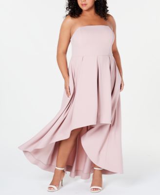 Speechless - Trendy Plus Size Strapless Extreme Dress