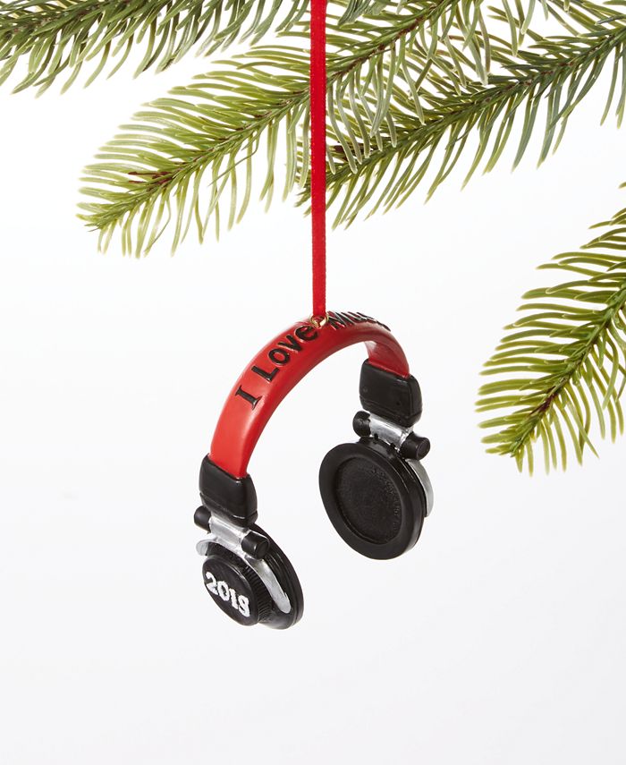 Holiday Lane All About You 2019 Headphone Ornament , Created for Macy's