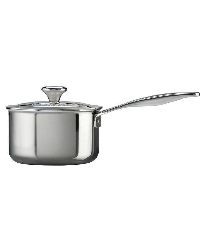 Le Creuset 2 Quart Stainless Steel Saucepan with Lid Macy's