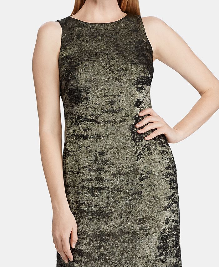 Lauren Ralph Lauren Metallic Jacquard Ball Gown main image 1
