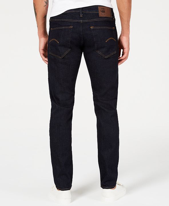 G-Star Raw Men's 3301 Slim-Fit Jeans, Created for Macy's & Reviews ...