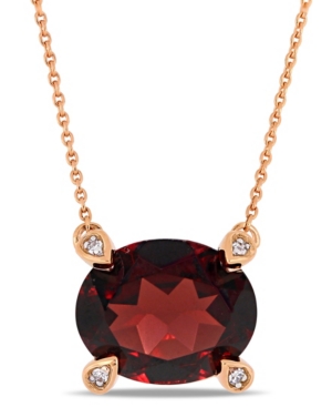 image of Garnet (3 ct. t.w.) and Diamond Accent 17