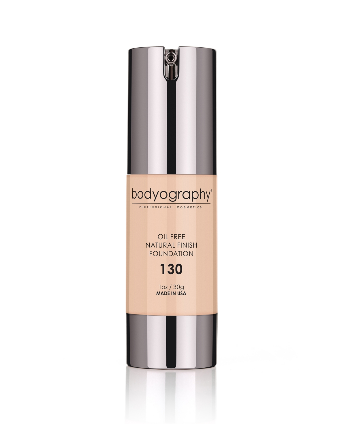 Bodyography Natural Finish Foundation, 1-oz. In Light,med (neutral Undertone)