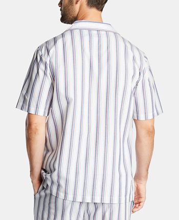Nautica - Men's Cotton Striped Pajama Shirt