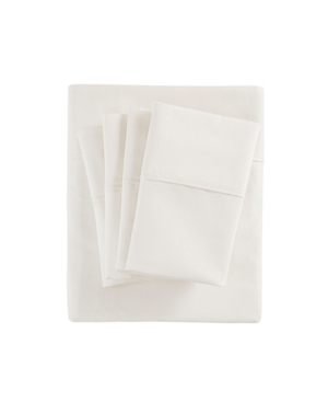 Madison Park 800 Thread Count Cotton Blend Sateen 7-pc. Sheet Set, Split King In Ivory