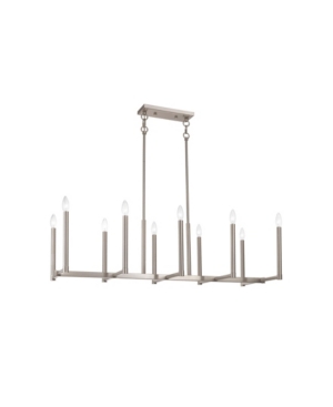 Livex Alpine 10-Light Linear Chandelier