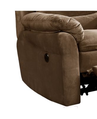 ac pacific felix fabric living room electric recliner power chair