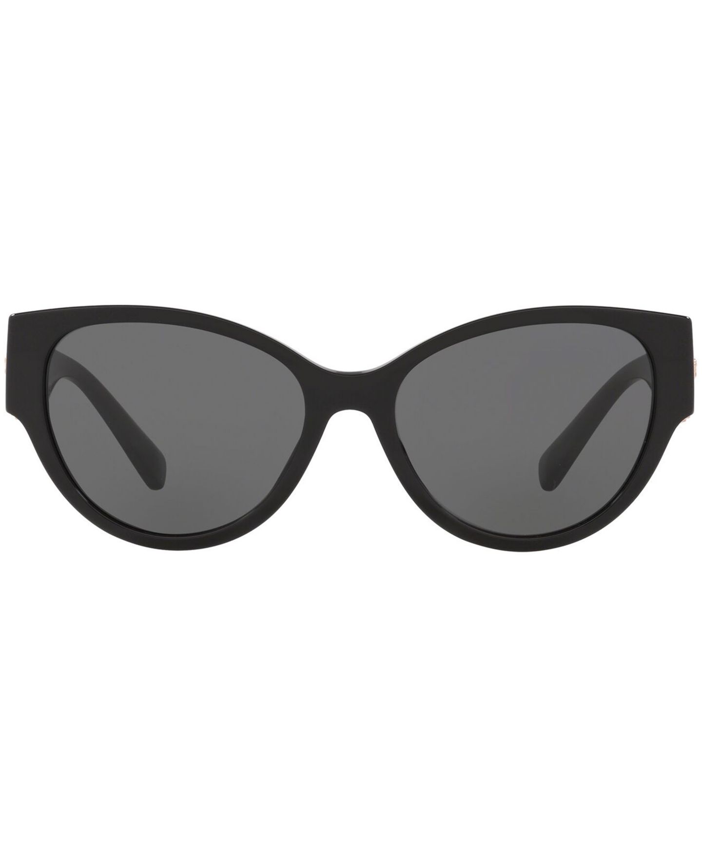 Женские солнцезащитные очки Versace VE4368, цвет: Чёрный / Серый — фото 2