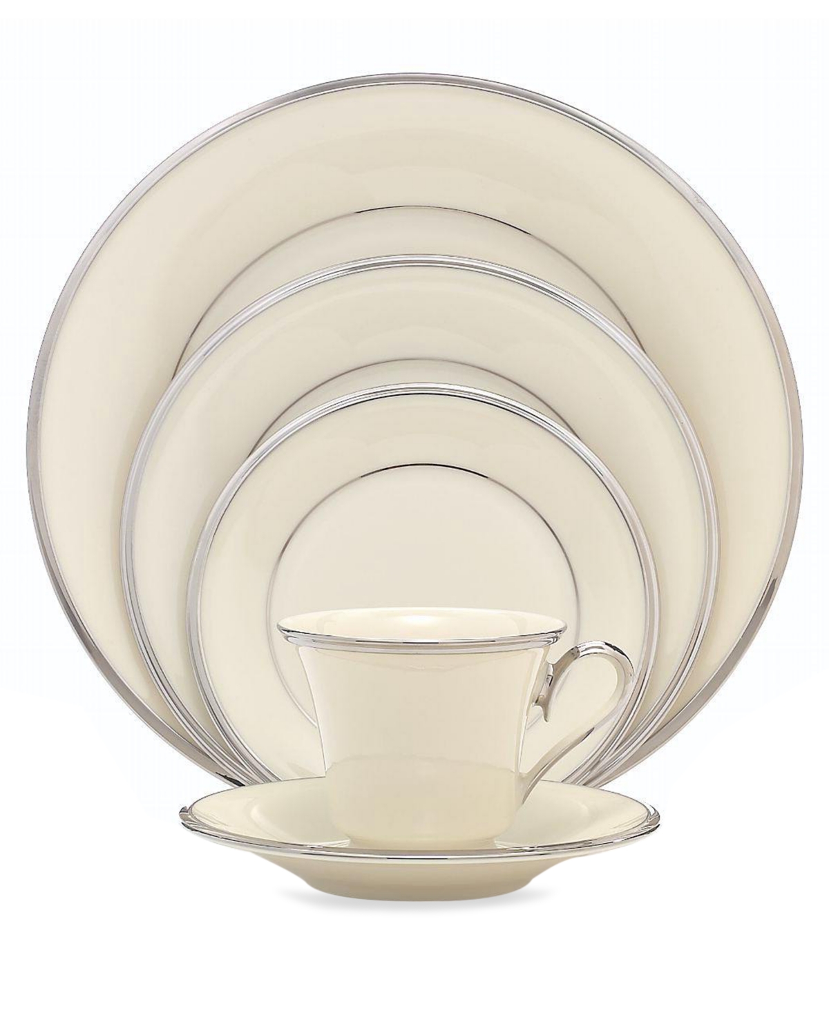 Shop Lenox "solitaire" Dinner Plate In No Color