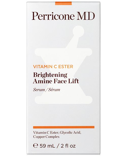 Vitamin C Ester Brightening Amine Face Lift 2 Fl Oz