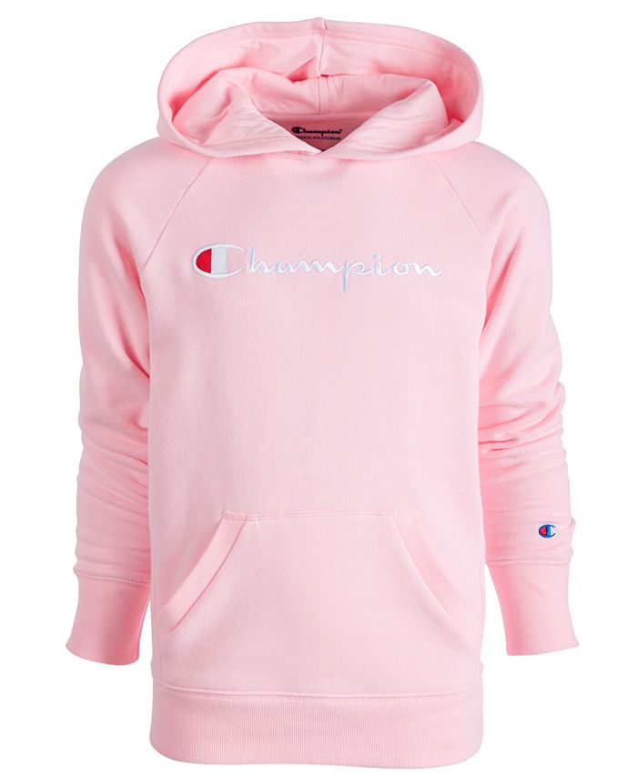 Champion Big Girls Logo Print Hoodie Macy s
