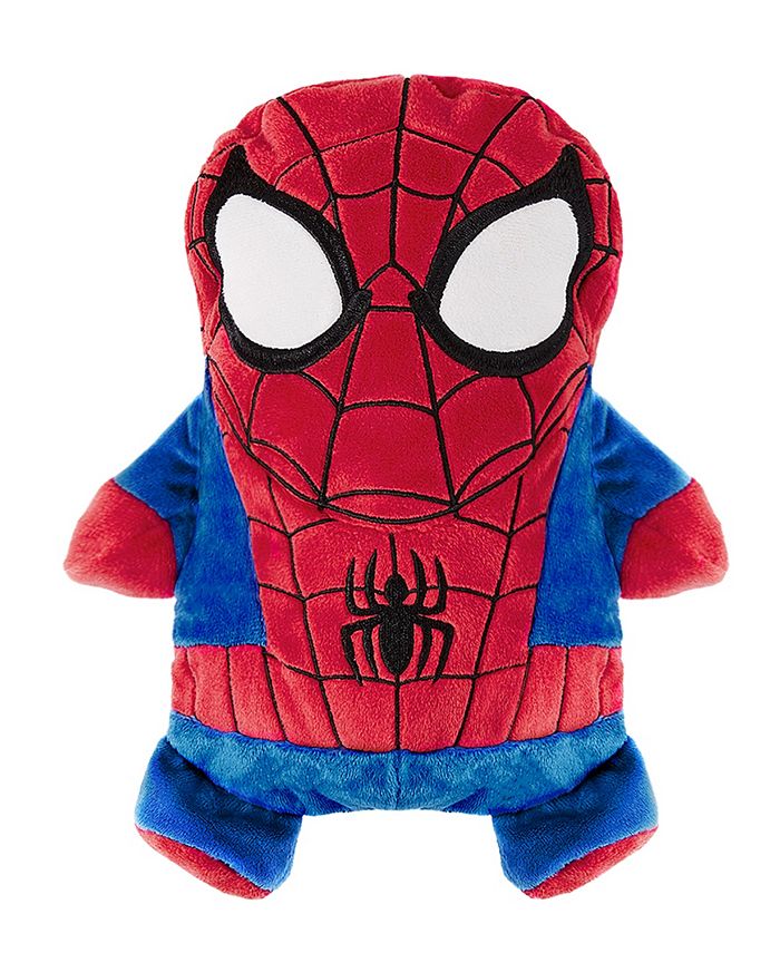 Red & Black CUBCOATS Marvels Spider-Man 2-in-1 Transforming Hoodie & Soft Plushie