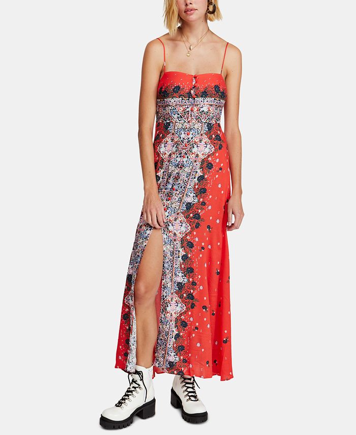 Free people morning song shop maxi dress