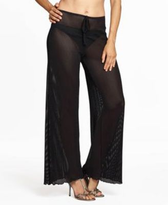 JORDAN TAYLOR BEACHWEAR - Jordan Taylor Gofret Pull On Pant Cover Up