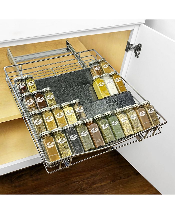 Lynk Professional Spice Rack Organizer Tray & Reviews - Cleaning ...