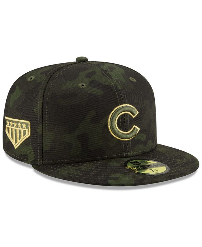 New Era Chicago Cubs Armed Forces Day 59FIFTY Fitted Cap - Macy's