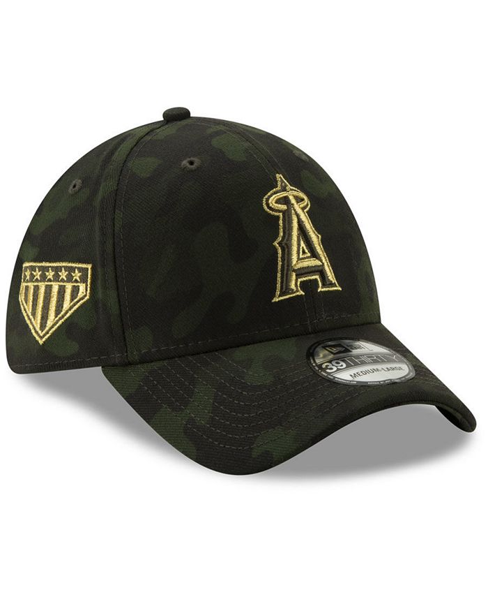 New Era Los Angeles Angels Armed Forces Day 39THIRTY Cap - Macy's