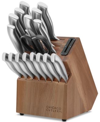 Chicago Cutlery Insignia 18-Pc. Cutlery Block Set