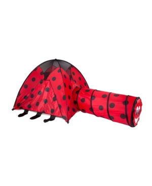Pacific Play Tents Ladybug Tent & Tunnel Combination
