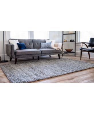 Solid Shag SS1 8' x 11' Area Rug