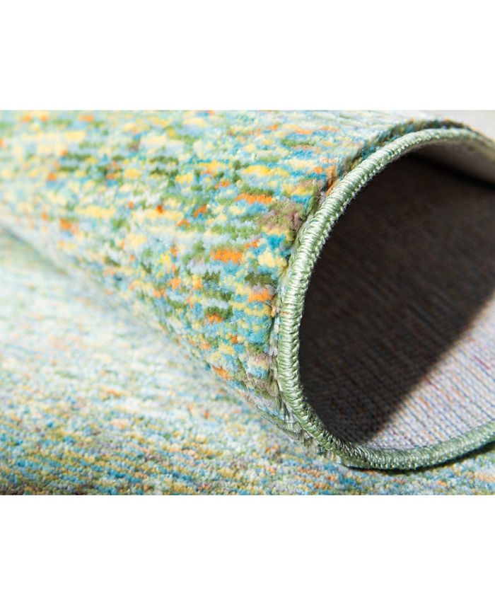 Bayshore Home Malin Mal8 Green 6' x 9' Area Rug Macy's