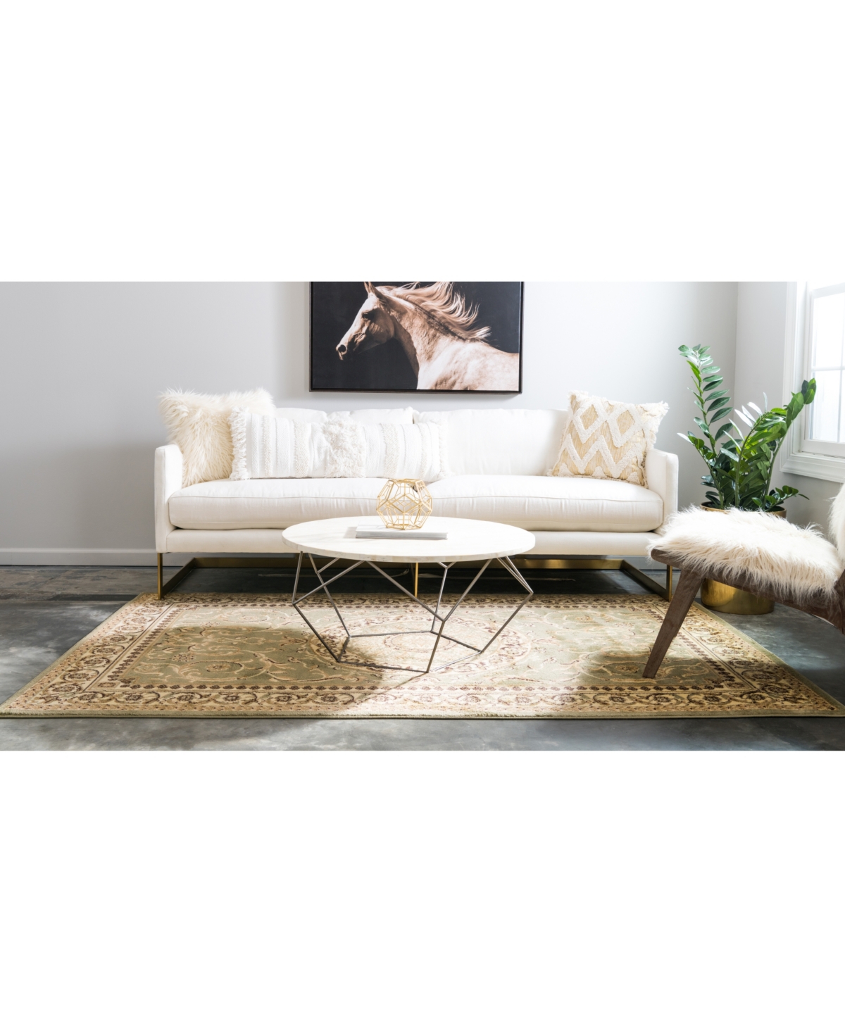 Bayshore Home Belvoir Blv2 10' Area Rug