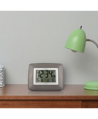 La Crosse Technology Atomic Digital Wall Clock with Temperature