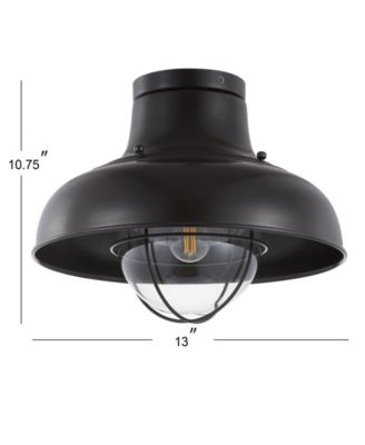 Cameron 13" Metal LED Semi-Flush Mount