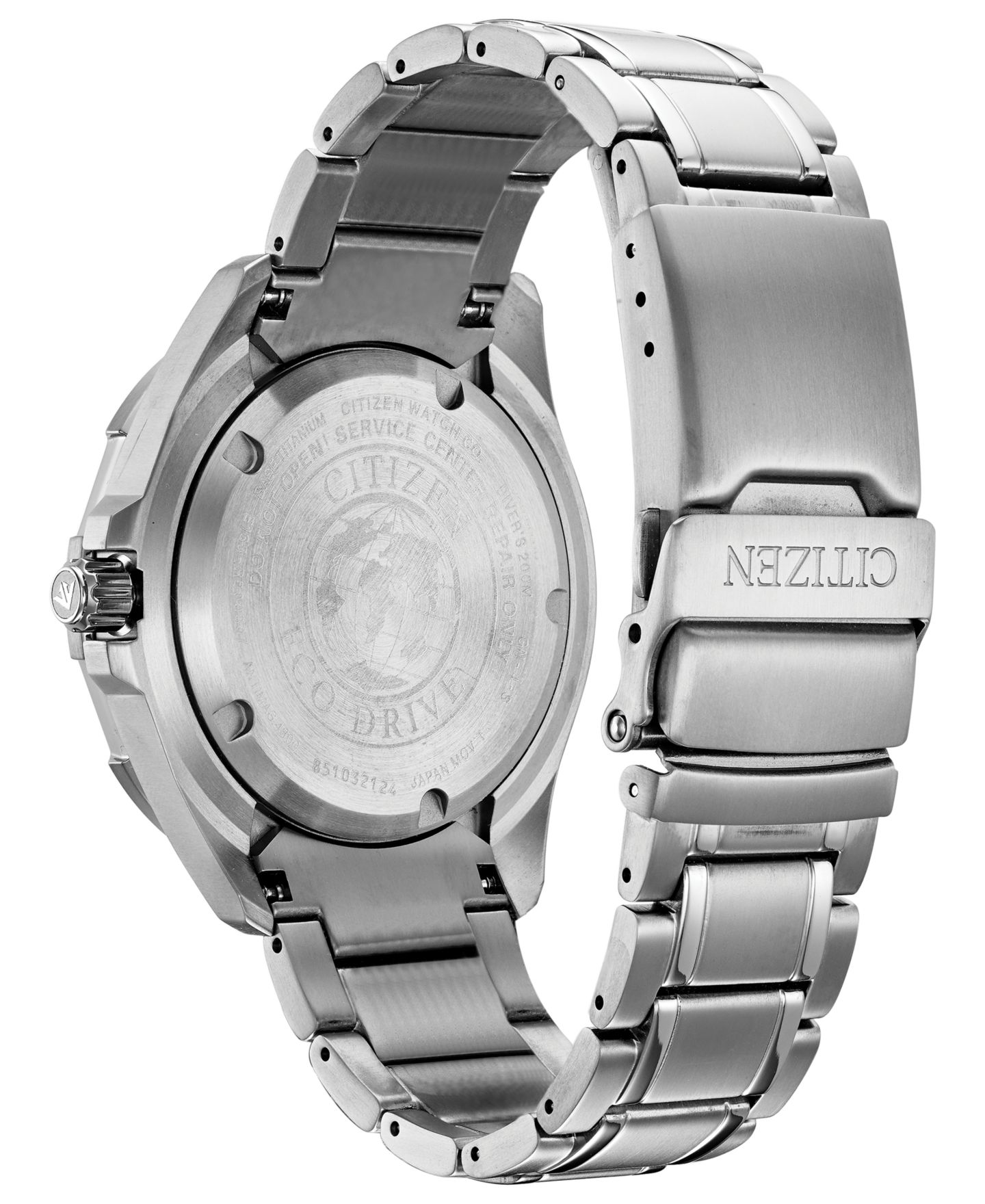 Мужские часы Citizen Eco-Drive Promaster Diver Super Titanium Bracelet Watch 44mm — фото 3