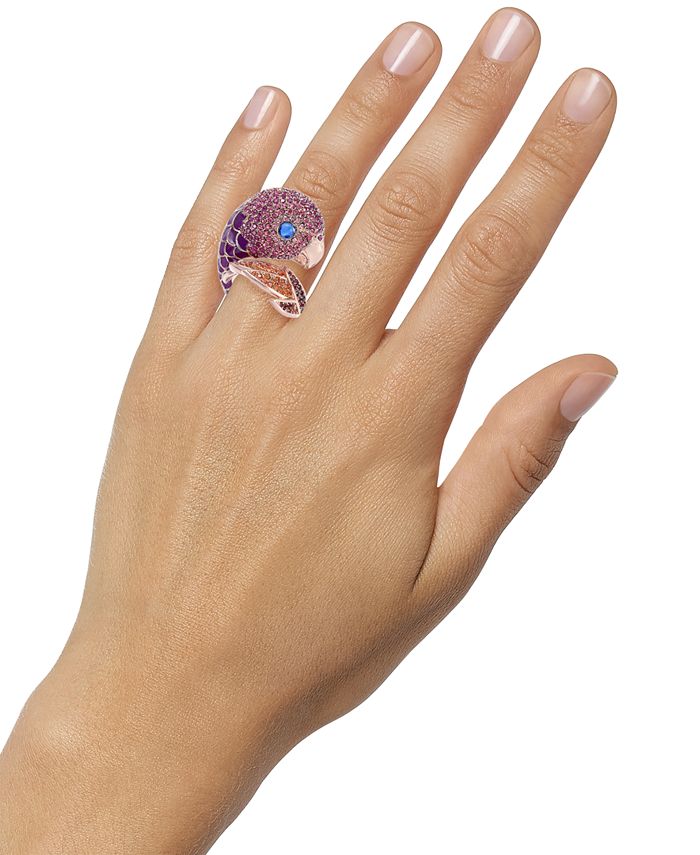 Kate spade parrot best sale ring