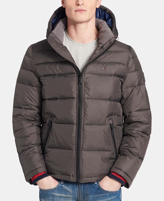 Tommy Hilfiger Men's Quilted Puffer Jacket, Created for Macy's & Reviews Coats & Jackets Men