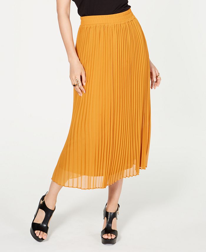 Thalia Sodi Pleated Midi Skirt, Created for Macy's & Reviews - Skirts ...