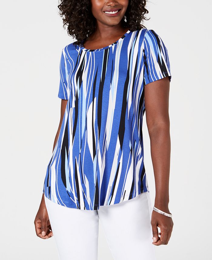 Macy's jm collection petite tops top