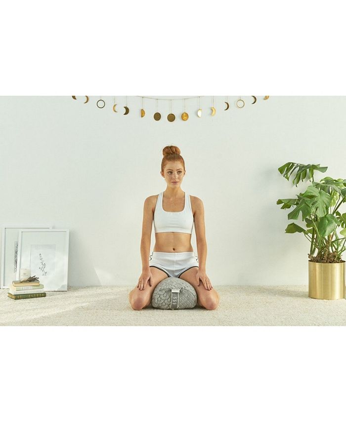 Brentwood Home Crystal Cove Buckwheat Filled Yoga Bolster Pillow Macy's