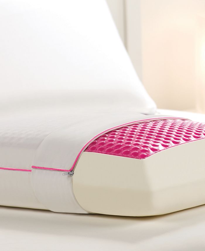 Comfort Revolution Pink Hydraluxe Cooling Gel & Memory Foam Standard