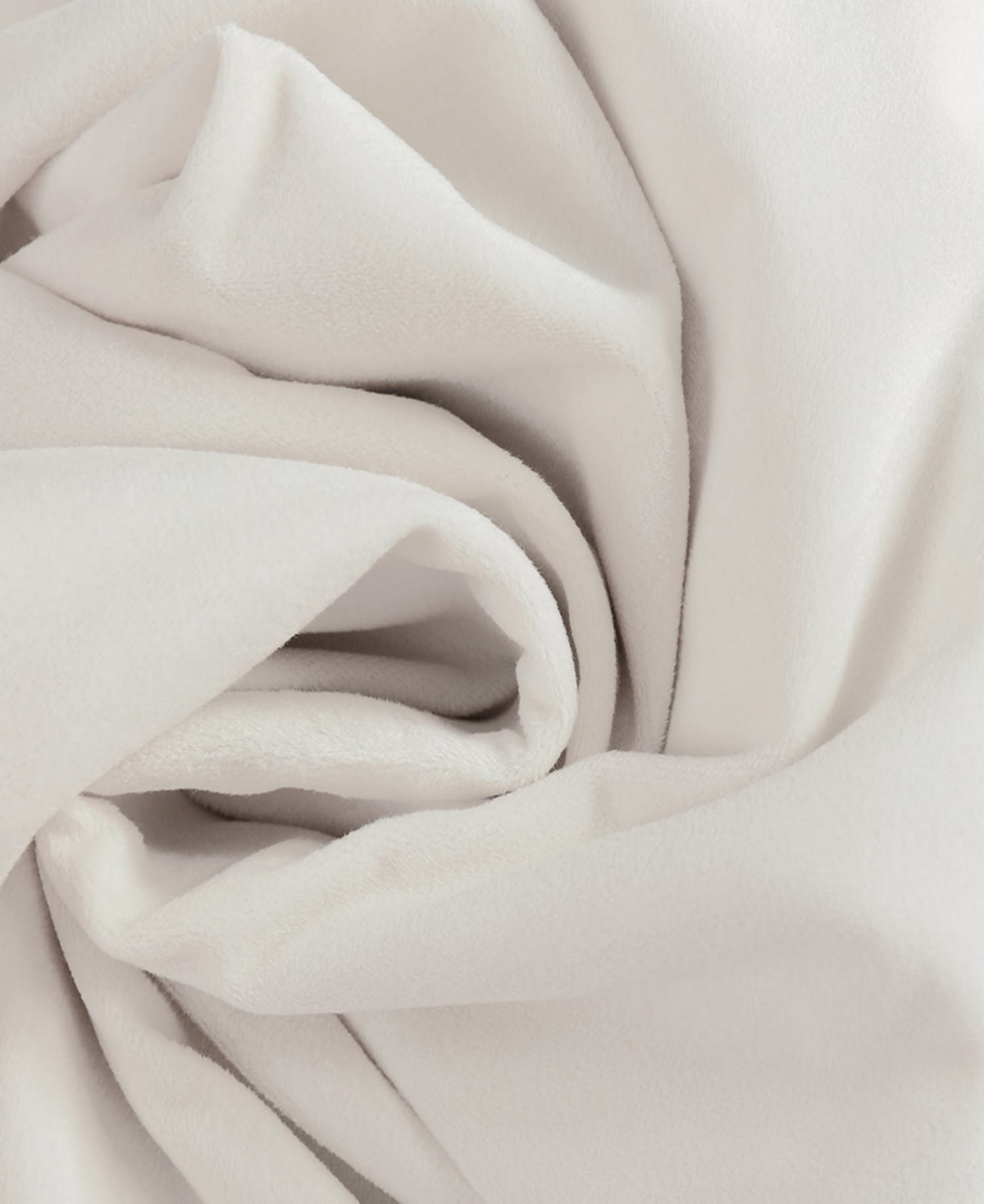 Half Price Drapes Alabaster Beige Signature Velvet Blackout Curtain In Beige,tan