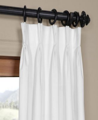 French Pleat Signature Velvet Blackout Curtain