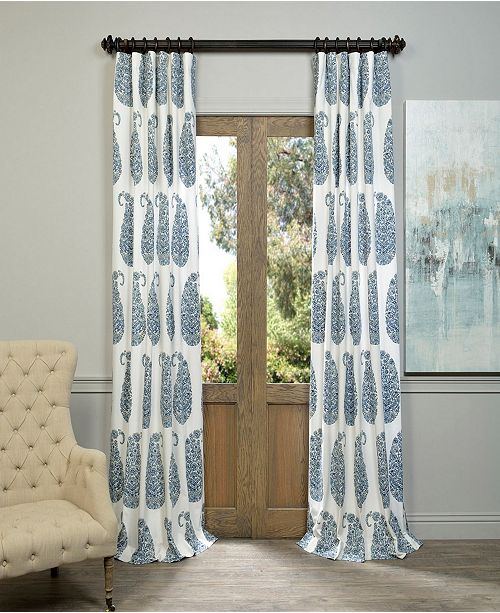 Exclusive Fabrics Furnishings Paisley Park Printed Cotton Twill